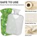 Naanle Clover ST Hot Water Bottle - 1L for Heat & Cold Therapy Bed Warmer Hand & Foot Warmer Pain Relief - Buy Online on GoSupps.com