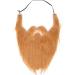 Fake Beard Mustaches Funny False Moustache Whiskers Fake Beard and Fake Mustache Facial Hair for Halloween Long Beard Accessories Fake Beard Fake Mustache(brown) - Buy Online on GoSupps.com