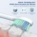 CD-04 Electric Toothbrush for Adults - Wireless Charging 4 Modes Pressure Sensor 240 Days Battery Life - White & Silver - Buy Online on GoSupps.com