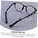 Coolhiya 10 Pairs Silicone Glasses Repair Set - Anti-Slip Ear Holders & Cozy Temple Covers - Protect Your Glasses (5.5x0.8cm) - Buy Online on GoSupps.com