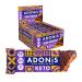 ADONiS Double Chocolate Crisp Keto High Protein Bars (16x45g) | Vegan and Keto-Friendly | Natural Keto Snacks | Sugar Free | Low Sugar Low Carb Snack Low Calorie | Ideal for a Ketogenic Diet