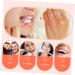 Gatuida 80ST Interdental Brushes - Refillable Ortho Floss Tools for Dental Care | TPE Dental Silk Picks - 1 Pack Orange - Buy Online on GoSupps.com