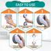 12'' Portable Grab Bars for Bathroom - Ultra Grip Shower Handles for Elderly Safety - Suction Grab Bars for Shower - Gray (12-Pack of 2) - Buy Online on GoSupps.com