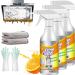 Kitchen Foam Cleaner Jue-Fish Kitchen Foam Cleaner Sciasi Kitchen Cleaner Spray Multi-Purpose Foam Cleaner All-Purpose Kitchen Pots And Pan Cleaner (3)