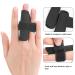 Adjustable Finger Sleeve Support Brace - Compression Shock Absorption for Basketball Volleyball & Baseball - Black Large - Buy Online on GoSupps.com