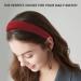 3 Pieces of Hair Ties Thickened Headbands Hair Accessories Non-slip Hairbands Fashionable Hairbands Can Be Used for Face Washing Shopping Dating Parties (Multi-color) - Buy Online on GoSupps.com