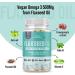 Azani Omega 3 Flaxseed Oil Capsules - Heart, Brain, Immune Support - 500mg Cold Pressed - 60 Softgels - Buy Online on GoSupps.com