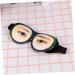 minkissy 3PCS 3D Eyeshade Blindfolds for Kids & Adults | Travel Eye Masks & Funny Glasses - Perfect for Sleep & Relaxation - Buy Online on GoSupps.com