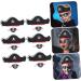 FRCOLOR 18 Sets Pirate Hair Blindfold Cosplay Pirate Dress Accessories Pirate Eye Patch Pirate Captain Eye Patches Pirate Theme Party Favors Pirate Captain Hat Pirate Cosplay Costume Cloth - Buy Online on GoSupps.com