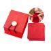 Traditional Chinese Lipstick Chinese Ancient Style Lipstick 12 PCS Makeup Rouge Lipstick Papers Non-stick Cup Long-lasting Matte with Red Storage Box