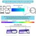 SIGVAN 5 Pack Blue Light Blocking Reading Glasses | Anti Eyestrain Computer Readers for Men Women | Lightweight & Fashionable | 1.75x Magnification - Buy Online on GoSupps.com