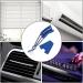 Shakven Blind Cleaner Duster Tool Crevice Cleaning Brush Double Head with 1 Removable Sleeve Crevice Brush Washable Window Cleaner Tool Reusable Crevice Cleaning Tool for Vertical Blinds Car Sapphire - Buy Online on GoSupps.com