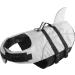Queenmore Dogs Wowers - RipStop Dog Life Jacket | Knuffelwuff Wallpasting for Medium & Large Dogs - Safe Kayaking & Swimming (Gray) - Buy Online on GoSupps.com