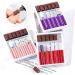 Housoutil 1 Set Manicure Drill Bits Ceramic Nail Bits Nail Drill Tool Electric Nail File Drill Bits Nail Drill Bits Nail File Bits Faux Nails Exfoliating 5 Piece Set Purple 4.50X0.30X0.30CM Purple - Buy Online on GoSupps.com