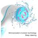 Face Wash Electric Cleaner Rechargeable with Multi Effect Skin Care Counter Rotating Head for Deep Cleansing and Vibration Beating Function 3 Brush Heads for Skin Exfoliating - Buy Online on GoSupps.com