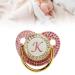 Gold Rhinestone Baby Pacifier Set | Lightweight Pacifier for 6-18 Months | Unique Letter K Design - Buy Online on GoSupps.com