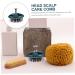 Compact Scalp Massager Shampoo Comb - Daily Brush for Healthy Hair & Scalp Care | International Shipping - Buy Online on GoSupps.com