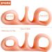 Toe Straighteners & Spacers | Silicone Toe Separators - 3 Pairs for Bunion Relief & Pedicure - Comfort for Men & Women - Buy Online on GoSupps.com