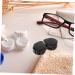 Lalafina 14th Double Glasses Case Tool Stand - Clear Mirror Film Contact Lens & Pencil Storage Container - Silent Vitamin Holder for Lentils - Buy Online on GoSupps.com