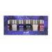 Barry M Nail Paint Gift Set 6 Metallic Gelly Hi Shine Nail Paints - Starry Night