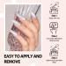 White Gel Nail Polish Set - Ejiubas Funny Bunny Glitter Collection | 6 Colors Soak-Off Polish for Women, Mom, Girlfriend | Gift Idea 01-GLITTER WHITE - Buy Online on GoSupps.com
