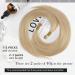 Shop Moresoo Keratin I-Tip Hair Extensions 55cm - Caramel & Platinum Blonde #P14/613 - Real Human Hair 0.8g/s 50s/Pack - Buy Online on GoSupps.com
