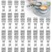 20pcs Metal Candle Wick Holders, Upgraded Candle Wick Centering Devices, Silver Stainless Steel Candle Wick Holder for Candle Making 20 PCS-upgraded