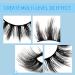 Brieve 18mm 5 Pairs 3D Faux Mink False Eyelashes - Fluffy, Thick & Curled Strip Lashes for Natural Look Makeup - Buy Online on GoSupps.com