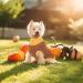 HUMLANJ Thanksgiving Knitted Dog Turtleneck Sweater - Warm Turkey Pullover for Puppy - Leash Hole - Small-Medium Sizes - Buy Online on GoSupps.com