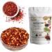 Spices&herbsuk Organic Dried Red Crushed Chilli Flakes 100g - Perfect for Pizza, Pasta, BBQ, and More! - Buy Online on GoSupps.com