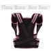Mokernali Posture Corrector Back Straightener Belt | Elastic Comfortable Support Brace for Men & Women - Pink - Buy Online on GoSupps.com