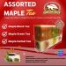 Bundles Central Tea Gift Set - Canada True Assorted Maple Tea Box (Black Green Herbal Rooibos - 23g x 3) Bundle with Mini Maple Cookies (60g) with Multifunction Metal Straw Spoon and Cleaning Brush - Buy Online on GoSupps.com