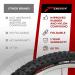 Fincci 26x1.95 Inch Foldable Mountain Bike Tires - Pair of 2 | All Mountain Enduro 60 TPI for MTB Hybrid Bicycle - Buy Online on GoSupps.com
