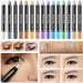Creamoon Eyeshadow Pencils Eyeshadow Pen Glitter Eyeshadow Stick Long-lasting Waterproof Eyeshadow Smooth Eye Shadow Stick Eye Makeup Beauty Makeup Tools (Colorful blue) 11colorful blue - Buy Online on GoSupps.com