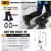 Hikenture Waterproof Zipper Leg Gaiters - Anti-Tear, Adjustable & Breathable | For Hiking, Hunting & Snow | Men & Women - Buy Online on GoSupps.com