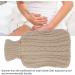 Buy Classic Hot Water Bottle & Comfortable Foot Warmer | Knitted Cover for Winter - Beige | International Shipping Available - Buy Online on GoSupps.com