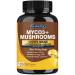 DRFOSTER Mushroom Supplement - Lions Mane Supplement Capsules with Cordyceps Reishi & Ginkgo Biloba Mushroom Complex for Brain & Energy - 120 Caps 120 Count (Pack of 1)