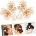 Didiseaon 1 Pair wedding hair accessories wedding grace hair comb headgear rhinestones hair combs for wedding hair combs for women accessories fine hair rhinestone hair comb hair Hair up - Buy Online on GoSupps.com