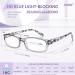 Shop Gaoye 6-Pack Fashion Reading Glasses for Women & Men - Blue Light Blocker Spring Hinge Anti Eyestrain - Mix Color C1 1.5x - Buy Online on GoSupps.com