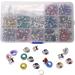 360 Sets 1/4 Inch Multi-Color Metal Grommet Eyelets Kit with Installation Tools - 12 Colors | Hotetey Grommet Tool Kit - Buy Online on GoSupps.com