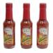3 Bottles of Grace Habanero Pepper Sauce 155ml / Grace Sauce au Piment Habanero 155ml