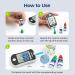 AUVON Blood Control Solution 2 Pack for Glucose Monitor Kit | Level 2 & Level 3 Accurate Diabetes Control | 3ml per Bottle - Buy Online on GoSupps.com