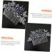 MUSISALY Dark Blue Hair Comb Bridal Hair Comb Wedding Hair Comb Flower Girl Headpiece Bride Hairpiece Wedding Hair Accessories for Brides Rhinestone Headpiece Floral Hair Comb - Buy Online on GoSupps.com