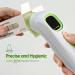 Buy High Accuracy Ear Thermometer for Babies Kids & Adults | 32 Memory Recall Mute LED Backlit & 21 Probe Covers - International Shipping Available - Buy Online on GoSupps.com