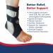 Doctor Developed Ankle Brace for Sprained Ankle Support - Men/Women - Large, Right - Buy Online on GoSupps.com