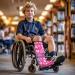 Fashionable LED Back Cast Sock Cover for Foot Cast Boot | Cow Print Leg Cover for Adults - Size M - Buy Online on GoSupps.com
