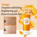 Orange Exfoliating Gel Face & Body Scrub Natural Orange Peeling Gel Moisturizing Face Scrub Gentle for All Skin Types(2PCS) Orange 0.88 Ounce (Pack of 2) - Buy Online on GoSupps.com