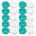 Sports Vision's Contact Lens Case - Screw Cap Flat Design 10 Pack