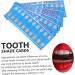Gleavi 90 PTH Tooth Coloring Card | Teeth Color Chart & Oral Care Tool for Perfect Whitening - Buy Online on GoSupps.com